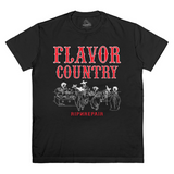 Rip n Repair Flavor Country Tee (Black) - Rip n Repair