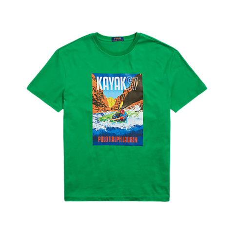 Polo Ralph Lauren Classic Fit Jersey Kayak Graphic T-Shirt - Polo Ralph Lauren