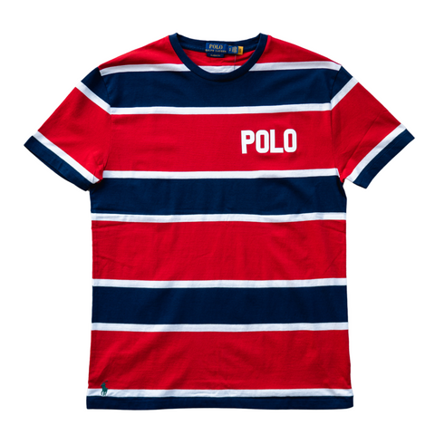 Polo Ralph Lauren Striped Tee (Red/Blue) - Polo Ralph Lauren
