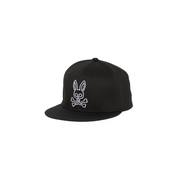 KIDS Psycho Bunny Gresham Embroidered Baseball Cap (Black) - Psycho Bunny