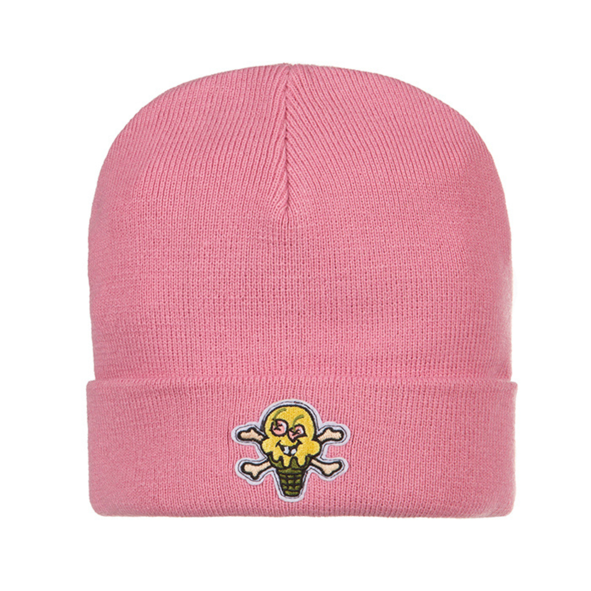 Ice Cream Bones Knit Cap (Sea Pink) - Ice Cream