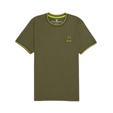 Psycho Bunny Waverly Bunny Logo Tee (Dark Olive) - Psycho Bunny