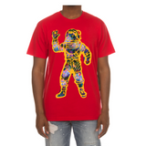 Billionaire Boys Club Crystal Astro Tee (Red) - Billionaire Boys Club