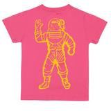 KIDS Billionaire Boys Club Astronaut SS Tee (Hot Pink) - Billionaire Boys Club