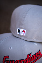 New Era Cleveland Guardians Red UV (Good Grey/Navy) - New Era