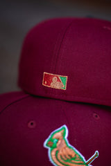 New Era St Louis Cardinals 125th Anniversary Rust UV (Burgundy/Emerald) - New Era