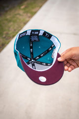 New Era Florida Marlins 25th Anniversary Bordeaux UV (Teal/Grey) - New Era