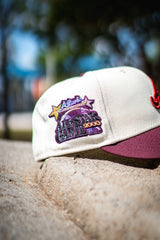 New Era Atlanta Braves 2000 ASG Good Grey UV (Off White/Burgundy) - New Era