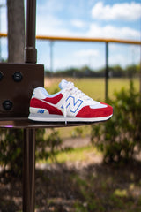 Mens New Balance 574 (Cherry Red) - U574EW2 - New Balance