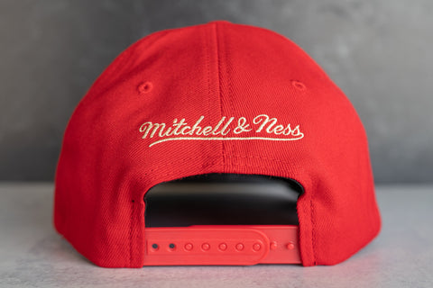 Mitchell & Ness Chicago Bulls Dad Cap (Red) - Mitchell & Ness