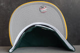 New Era Oakland Athletics ON-FIELD 1989 World Series Grey UV (Green/Gold) - New Era