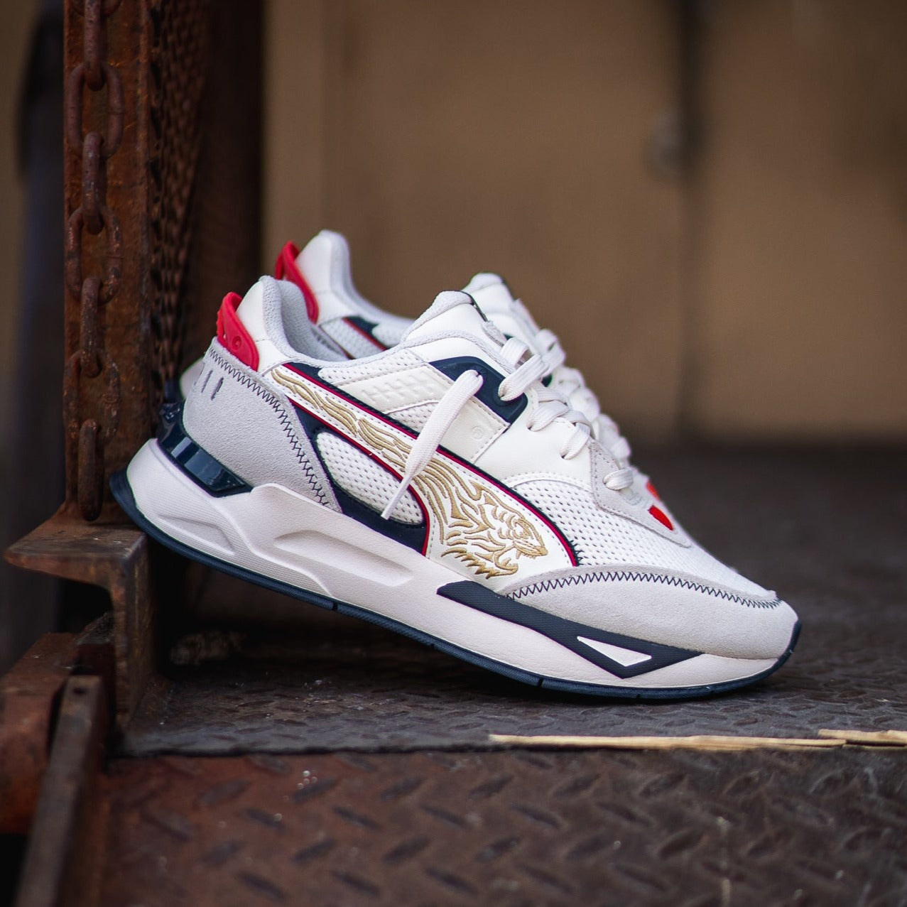 Puma Mirage Sport Year of Tiger (Puma White/Tiger Gold) - Puma