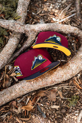 New Era Colorado Rockies 25th Anniversary Gold UV (Burgundy/Navy) - New Era