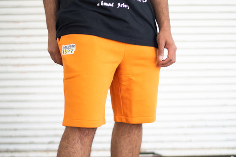 Lacoste 1927 Sweat Shorts (Orange) - Lacoste