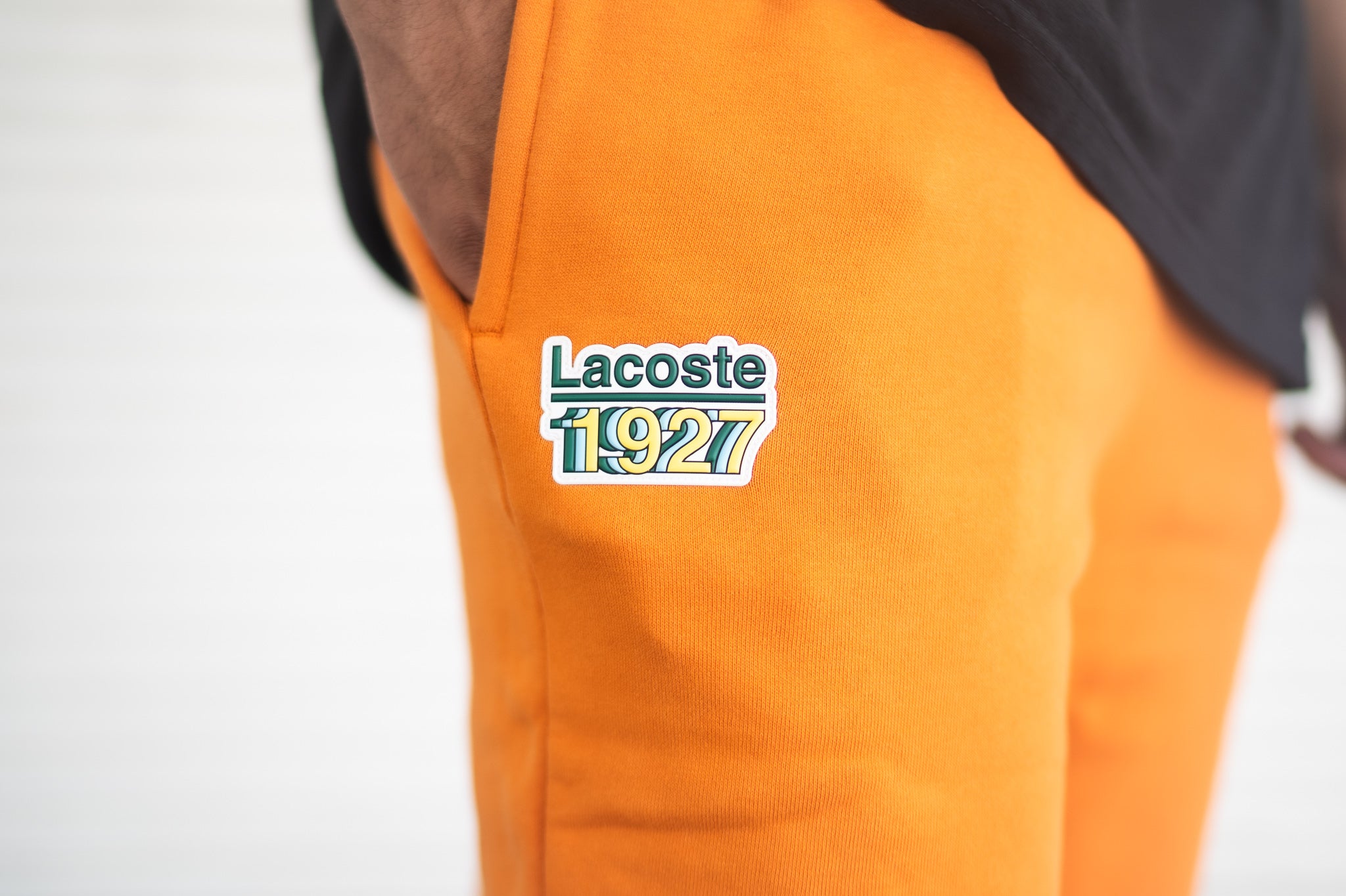 Lacoste 1927 Sweat Shorts (Orange) - Lacoste