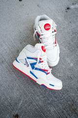 Reebok Pump Omni Zone II (Chalk/Vector Blue/Vector Red) - Reebok