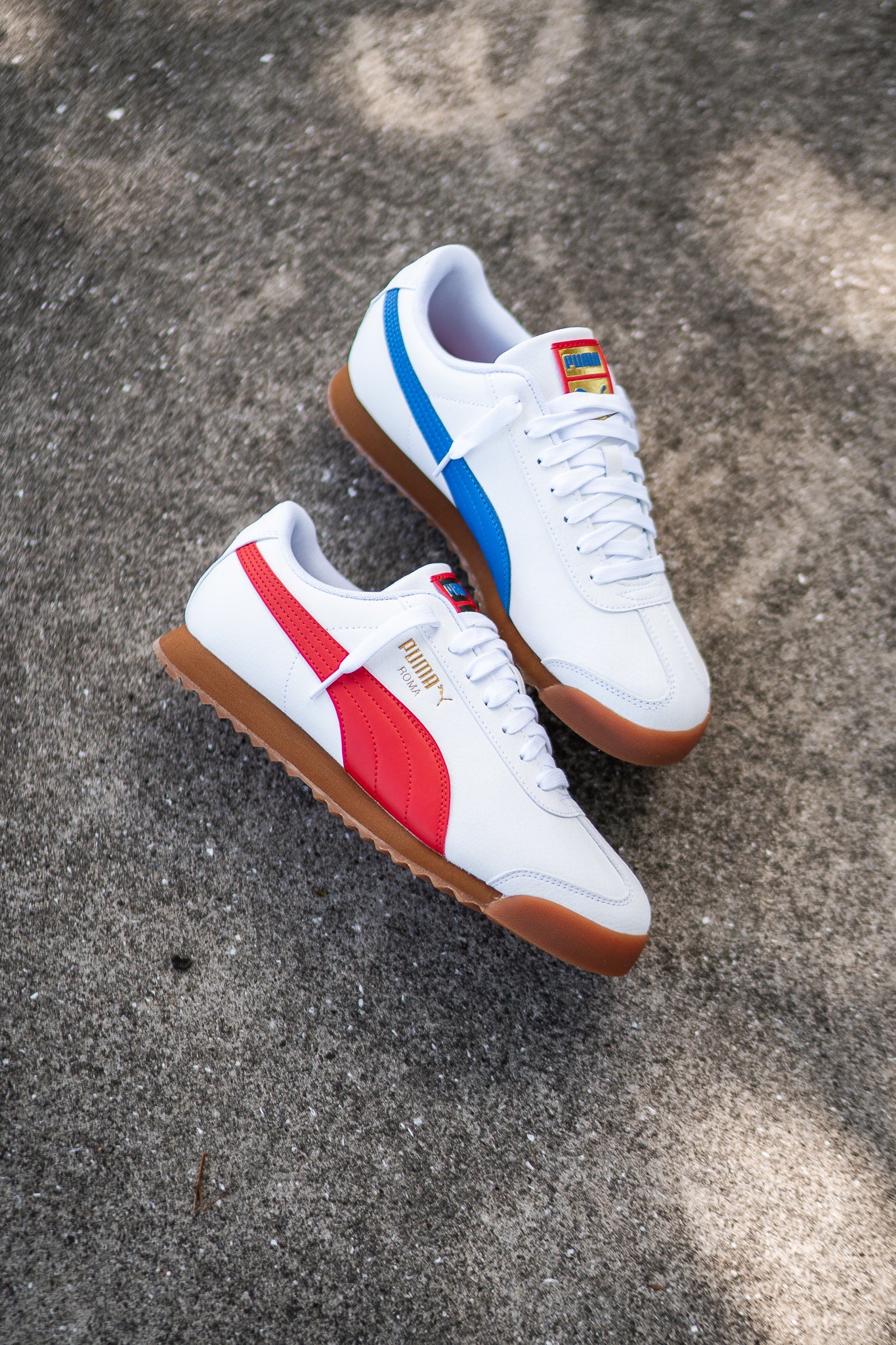 Puma Roma RWB (White/Red) - Puma