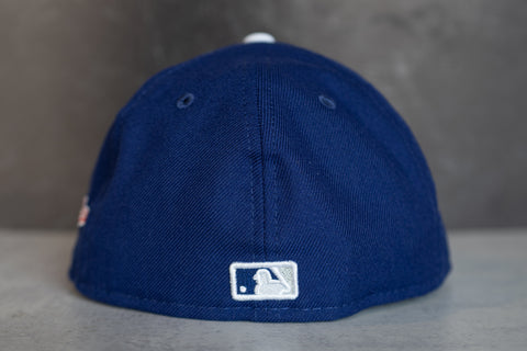 New Era LA Dodgers 1988 World Series Side Patch Fitted Cap (Blue) - New Era