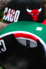 New Era Chicago Bulls Side Script Snapback - New Era