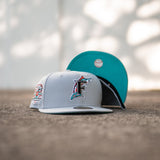 New Era Florida Marlins 10th Anniversary Teal UV (Cool Grey) - New Era