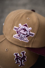 New Era New York Mets 25th Anniversary Pink UV (Khaki/Plum) - New Era