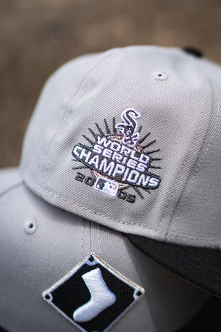 New Era Chicago White Sox 2005 World Series Silver UV (Grey/Black) - New Era