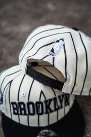 New Era Brooklyn Nets Pinstripe Snapback - New Era