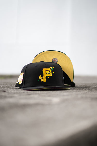 New Era Pittsburgh Pirates Floral 76th World Series Soft Yellow UV (Black) - New Era