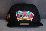 Mitchell & Ness San Antonio Spurs Snapback (Black/Multi) - Mitchell & Ness