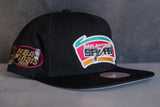 Mitchell & Ness San Antonio Spurs Snapback (Black/Multi) - Mitchell & Ness