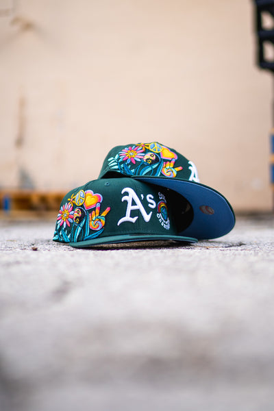 New Era Oakland Athletics 'Peace & Happiness' Fitted - New Era