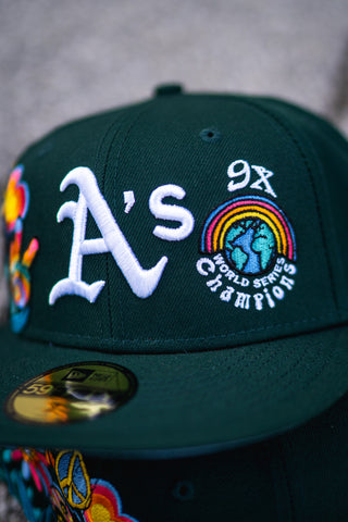 New Era Oakland Athletics 'Peace & Happiness' Fitted - New Era