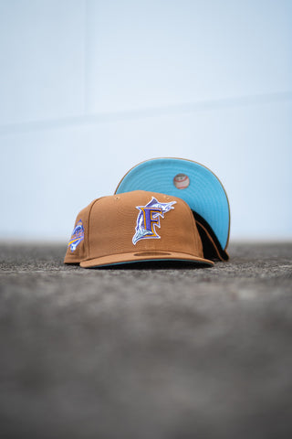 New Era Florida Marlins 1997 World Series Sky UV (Khaki) - New Era