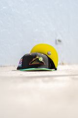 New Era Colorado Rockies 25th Anniversary Lemon UV (Black/Green) - New Era