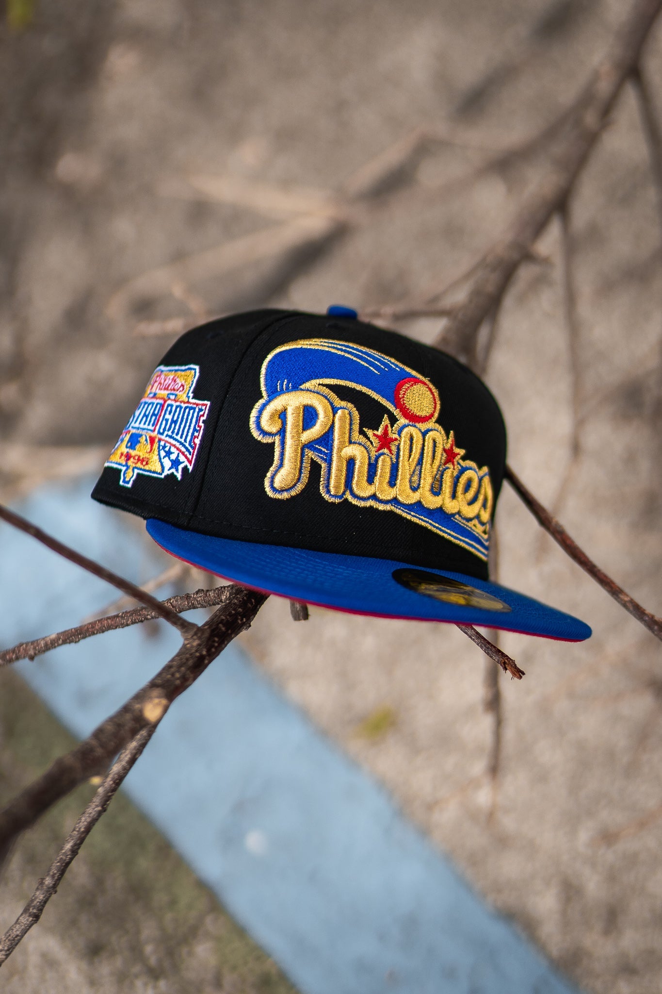 New Era Philadelphia Phillies 1996 ASG Red UV (Black/Royal) - New Era