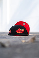 New Era Tampa Bay Devil Rays 1998 Inaugural Season Fire Red UV (HELL) - New Era