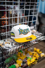 New Era Tampa Bay Rays Tropicana Field Cement UV (White/Sunflower) - New Era