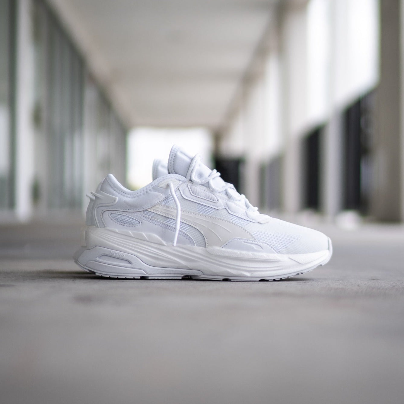 Men's Puma Extent Nitro Mono (Triple White) - Puma