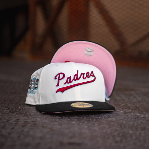 New Era San Diego Padres Stadium Patch Pink UV (Off White/Black) - New Era