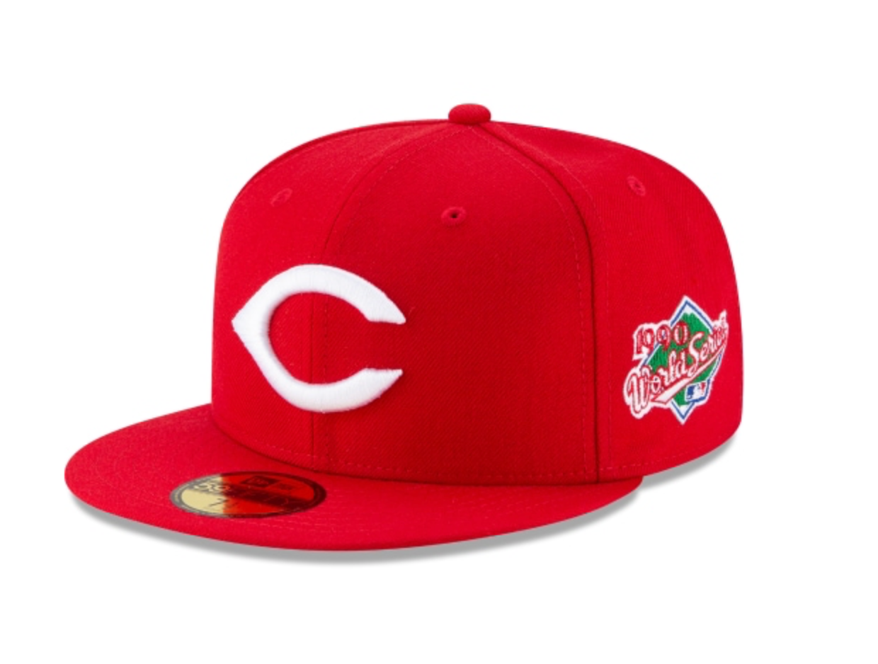 NEW ERA CINCINNATI REDS WORLD SERIES SIDE PATCH 59FIFTY FITTED - New Era