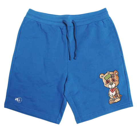 Sniper Gang Heartless Shorts (True Blue) - Sniper Gang Apparel
