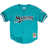 Mitchell & Ness Authentic Andre Dawson Florida Marlins 1995 Button Front Jersey - Mitchell & Ness