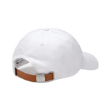 Lacoste Men's Contrast Strap And Oversized Crocodile Cotton Cap (White) - Lacoste