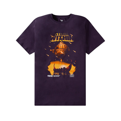Paper Plane Storm Within Tee (Deep Purple) - Paper Plane