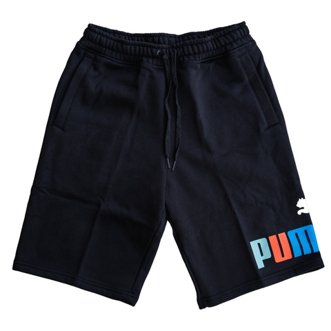Puma Fleece Big 10' Shorts (Black) - Puma