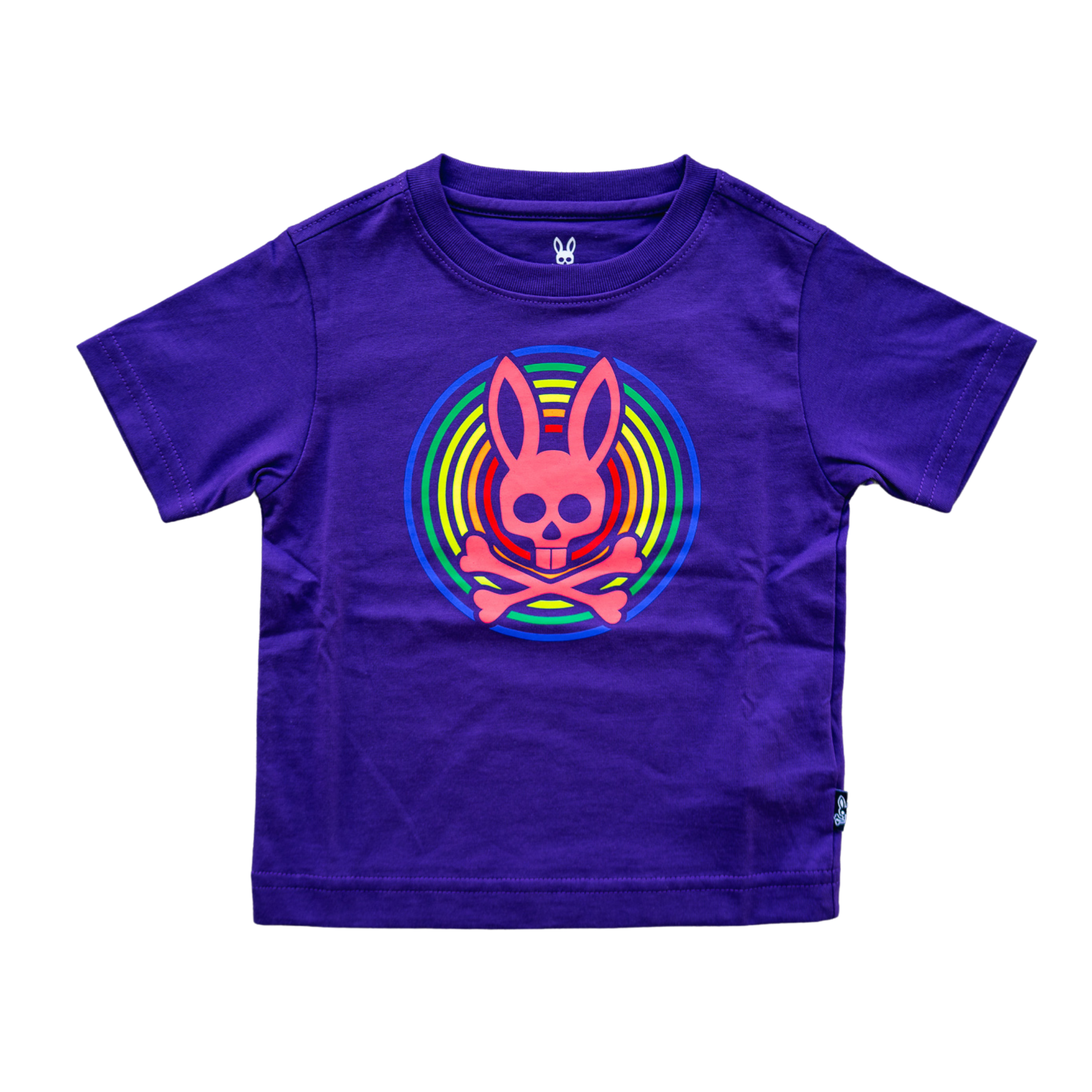 KID'S Psycho Bunny Andrew Tee (Vivid Violet) - Psycho Bunny