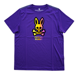 Psycho Bunny Men's Dylan Gradient Bunny Tee (Vivid Violet) - Psycho Bunny