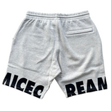 Ice Cream Edge Shorts (Light Heather Grey) - Ice Cream