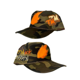 Hyde Park Flame Patchwork Trucker - Hyde Park