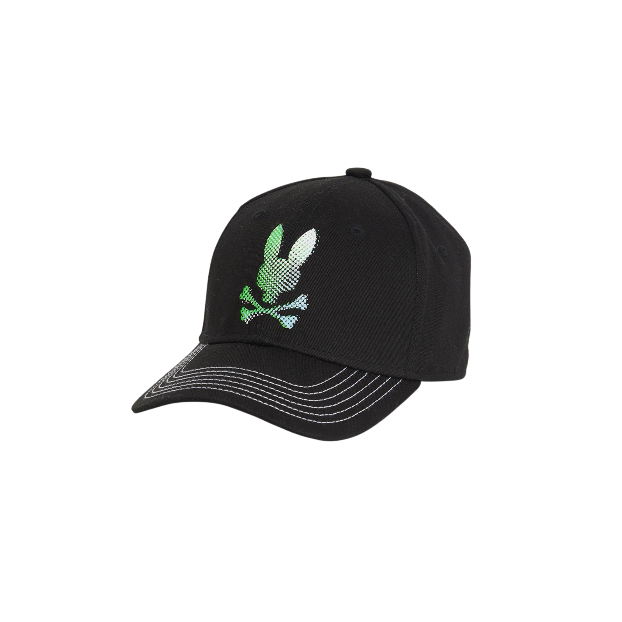 KIDS Psycho Bunny Hindes Baseball Cap (Black) - Psycho Bunny